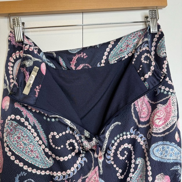 Thurley - Crown Of Thornes Mini Skirt - 100% silk - Nautical/mermaid - US 4 - Picture 8 of 13